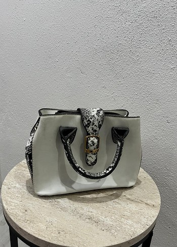 Parlak Sarı Modern Klasik Kadın Deri Çanta - Görsel 3