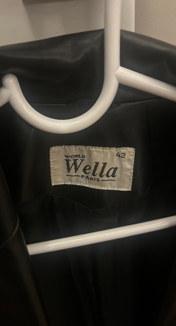 Siyah Deri Kadın Ceket - Görsel 2