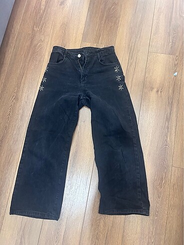 Kız çocuk taşlı jean