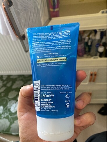  Beden Nivea yüz temizleme jeli