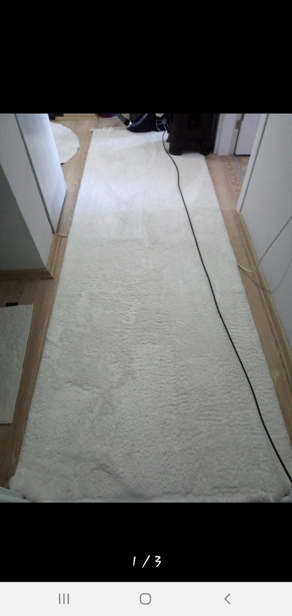 Beyaz ve pelus yoluk en 100 boy 300 mtre - Görsel 2