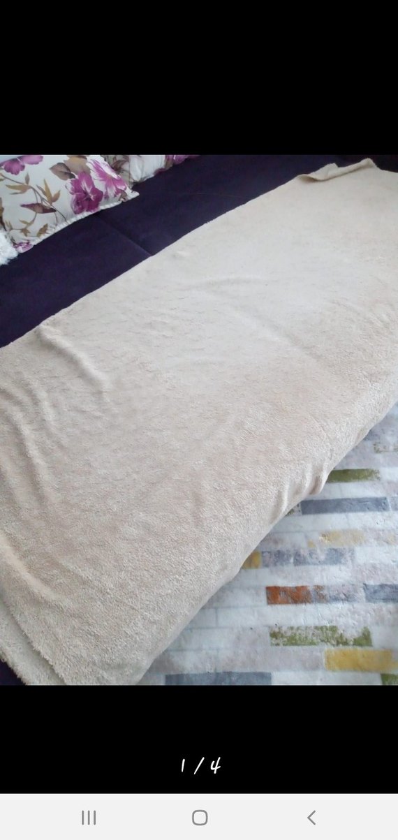 bej koltuk örtüsü ortan kesilmis oturma yeri icin - Görsel 2