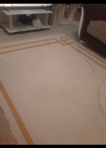 Sarı Desenli Konvansiyonel Halı - Görsel 4