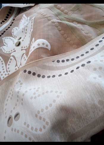 Nakışlı Bohem Tarzı Bej Halı - Görsel 2