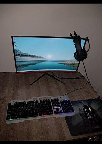 Çok Renkli Gaming Masaüstü Bilgisayar Seti - Görsel 4