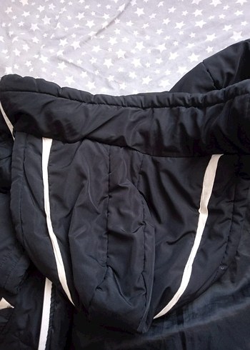 Fermuarlı Siyah Kadın Kışlık Mont - Görsel 2