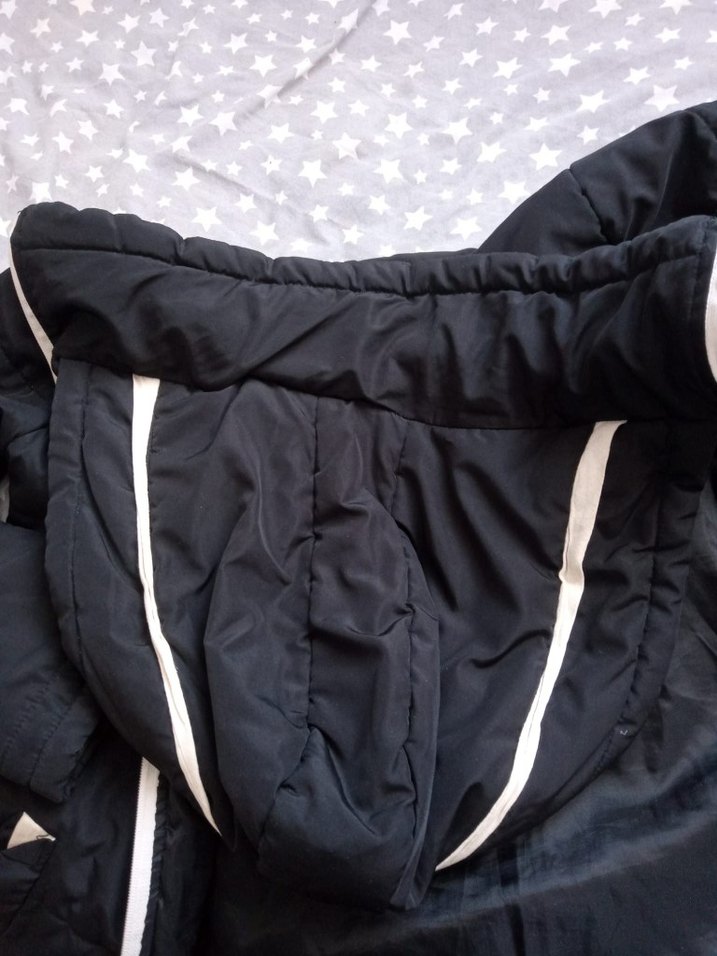 Fermuarlı Siyah Kadın Kışlık Mont - Görsel 2