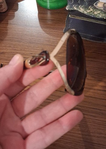 Kahverengi Kadın Güneş Gözlüğü Tokalı - Görsel 3