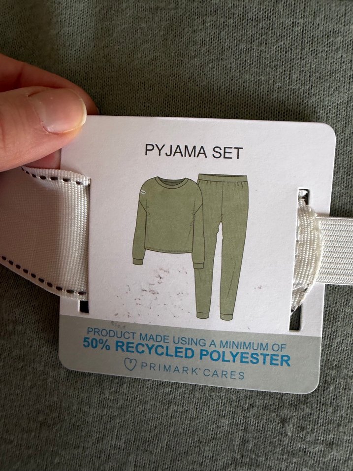 Primark haki pijama takımı - Görsel 3