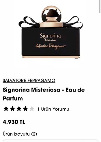 Salvatore feragamo signorina 100m parfüm