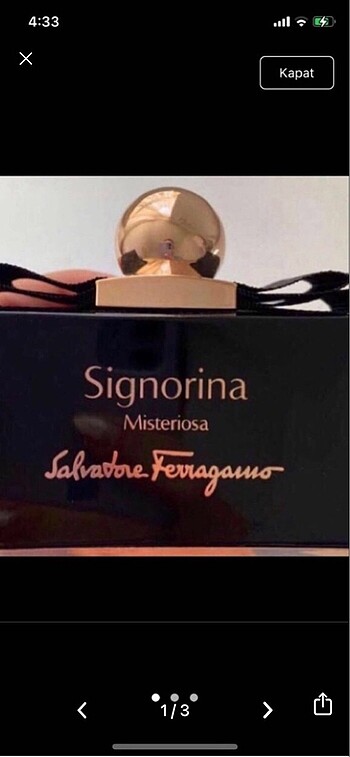 Signornia ferragamo 100 ml parfüm