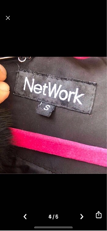 s Beden siyah Renk Network siyah mont