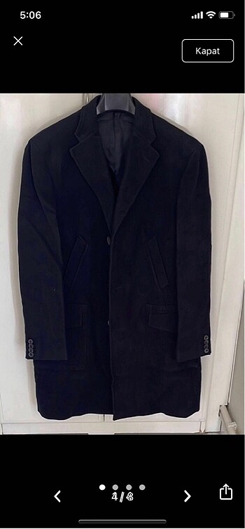 xxl Beden siyah Renk Massimo dutti siyah palto