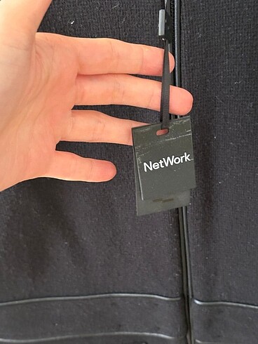 44 Beden Network siyah ceket