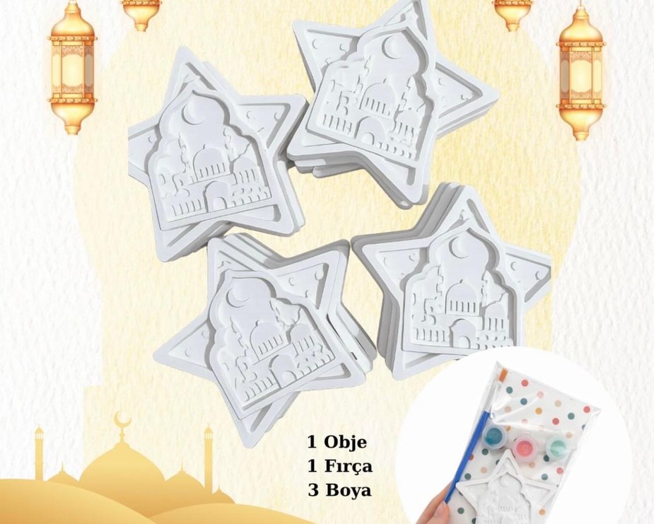 Çocuklar İçin Renkli Boyama Seti - Görsel 4