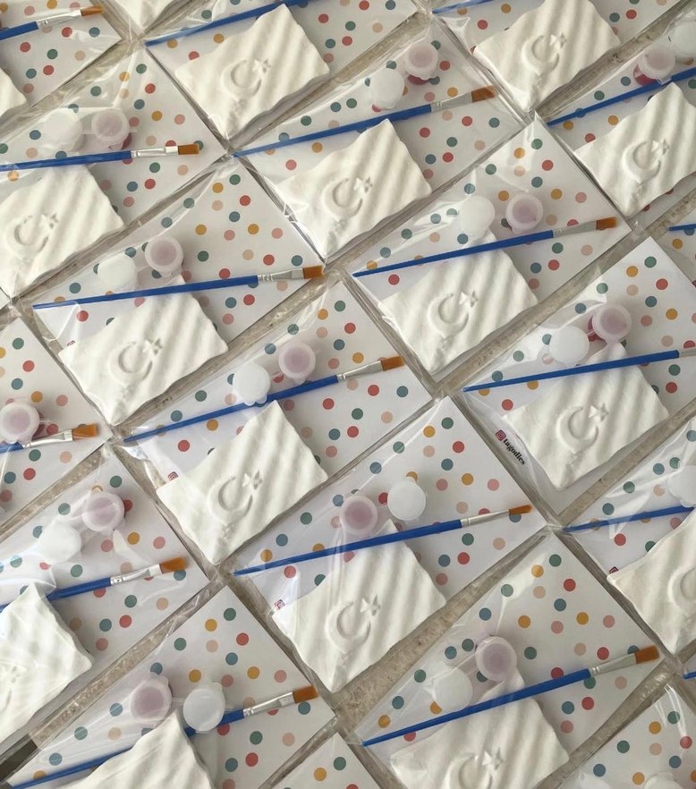 Çocuklar için Yıldız Şeklinde Boyama Seti - Görsel 3