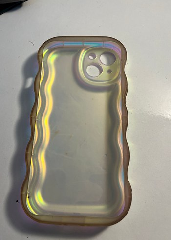 Parlak Çok Renkli Dalgalı Telefon Kılıfı - Görsel 2