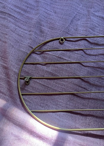 Zincir Detaylı Parlak Altın duvar dekor ürüni - Görsel 2