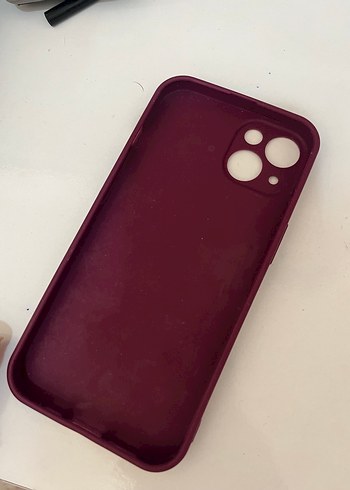 Bordo Parlak Bohem Telefon Kılıfı - Görsel 2