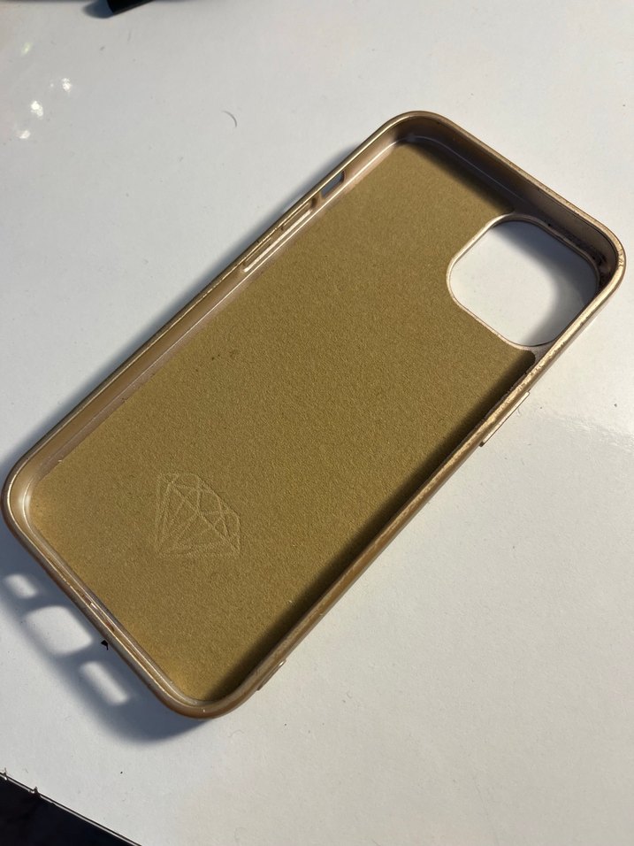 Parlak Altın Payetli Telefon Kılıfı - Görsel 2