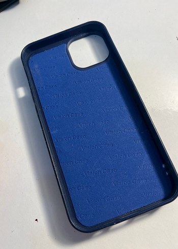 Mavi Taşlı Payetli Bohem Telefon Kılıfı - Görsel 2