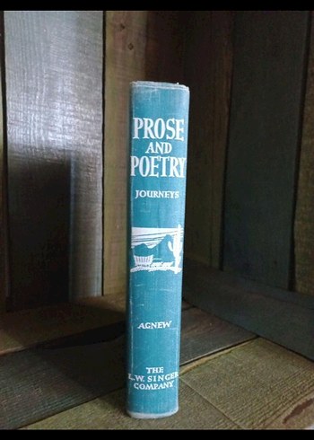 Antika 1951 basım ingilizce Prose and Poetry - Görsel 2