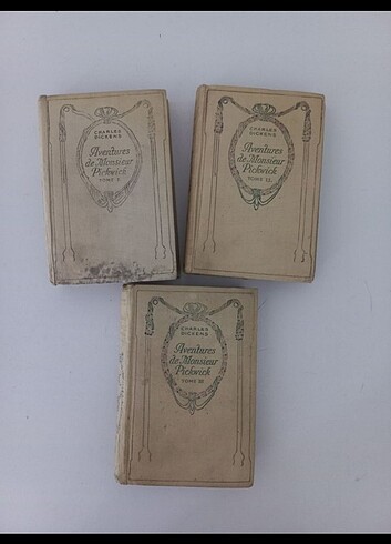 Charles Dickens antika kitap 1936 - Görsel 2