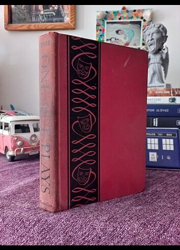 1940 tiyatro ingilizce antika kitap