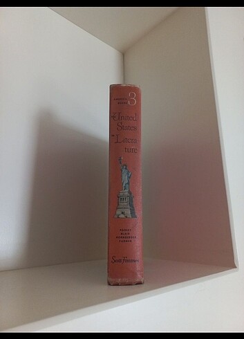 1952 İngilizce Amerikan Edebiyatı antika vintage - Görsel 2