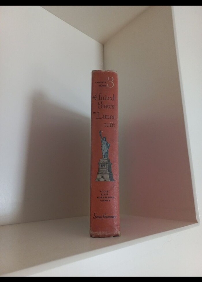 1952 İngilizce Amerikan Edebiyatı antika vintage - Görsel 2