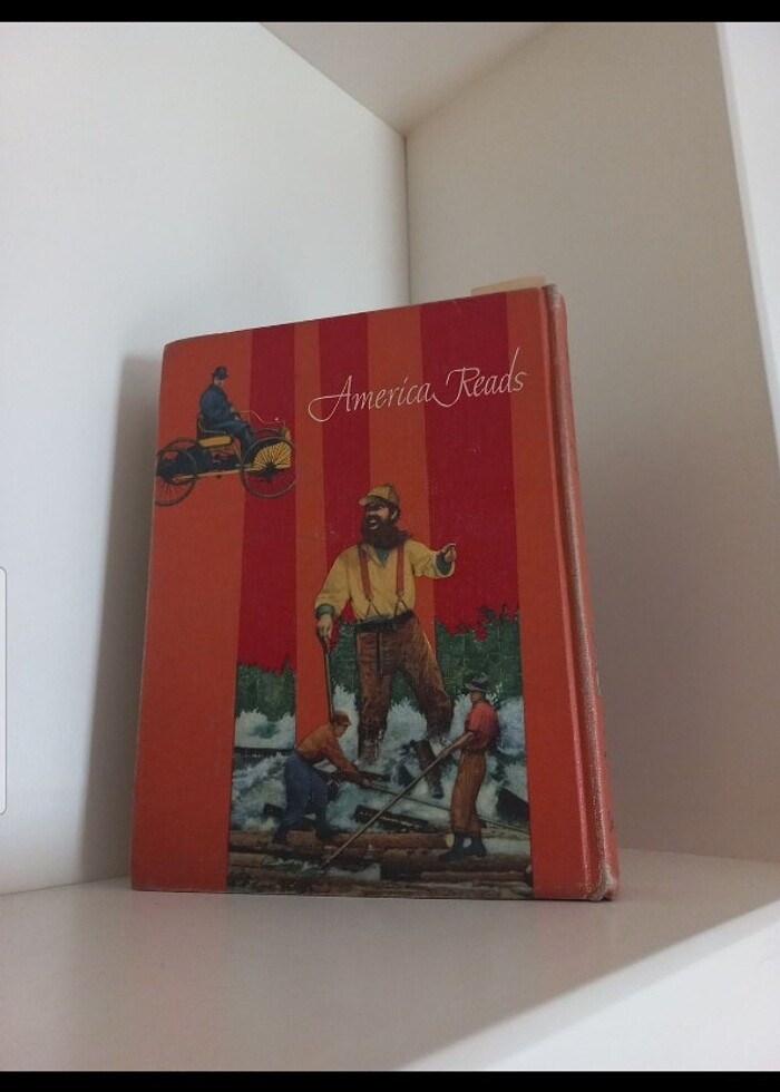 1952 İngilizce Amerikan Edebiyatı antika vintage - Görsel 3