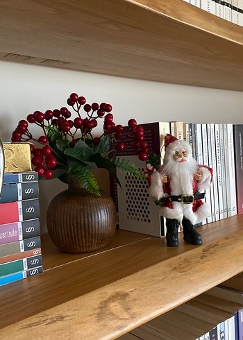 Ahşap vazo(fiyata çiçekler dahil değildir) - Görsel 2