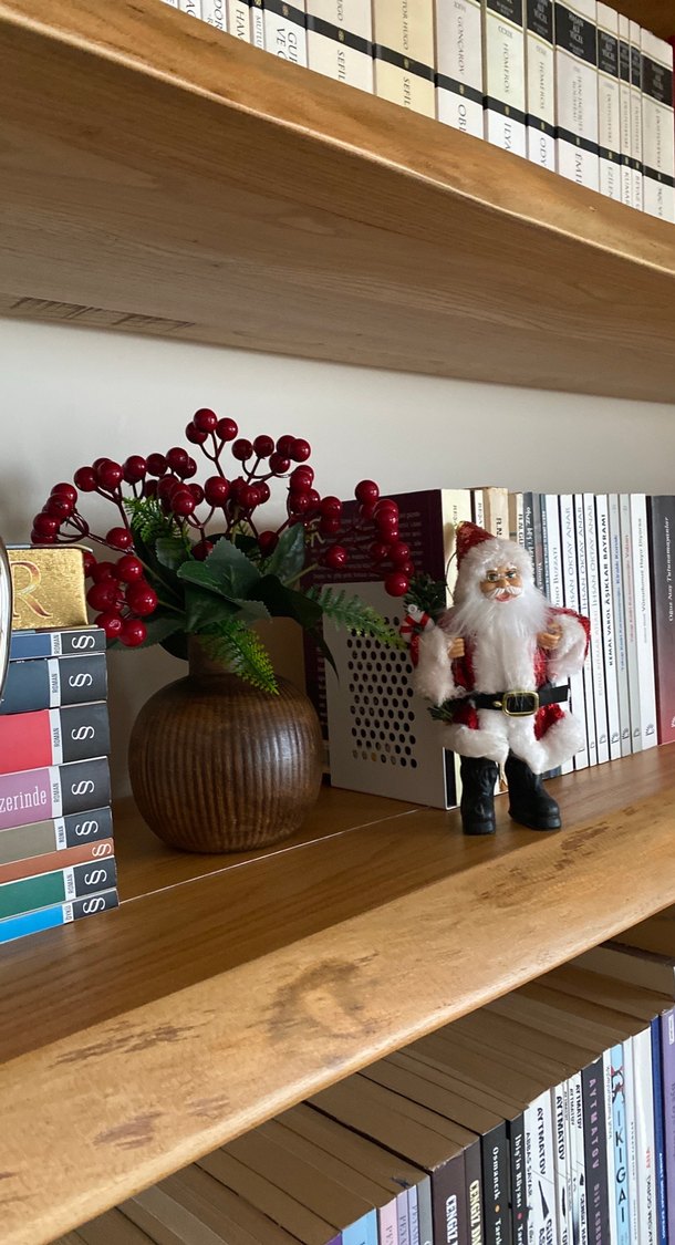 Ahşap vazo(fiyata çiçekler dahil değildir) - Görsel 2