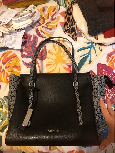 Calvin klein orijinal çanta - Görsel 9