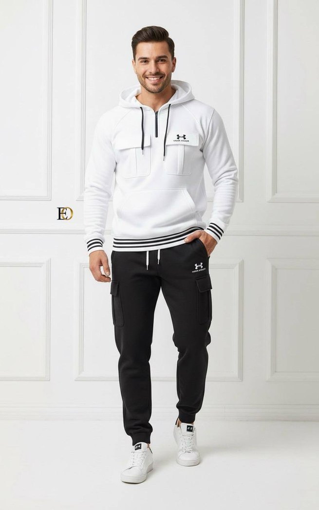 Kapüşonlu Erkek Eşofman Takımı - Görsel 2