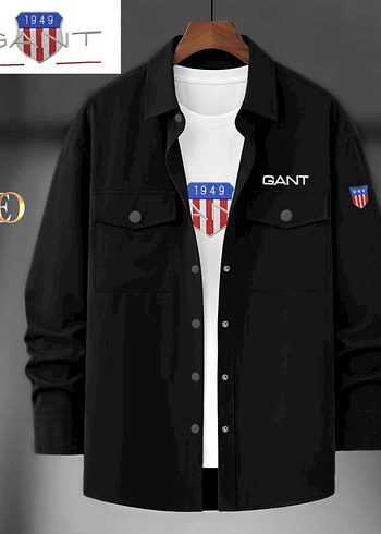 GANT Siyah Erkek Gömlek+t-shirt - Görsel 2