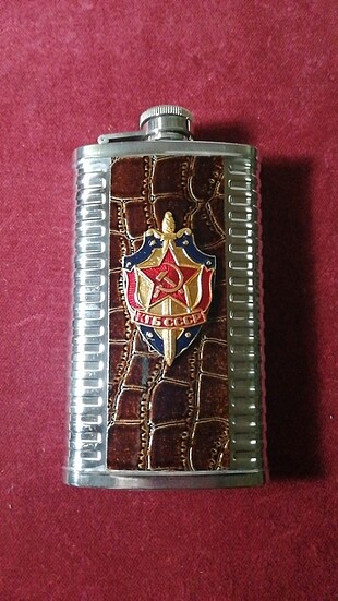 Rus rozetli paslanmaz matara