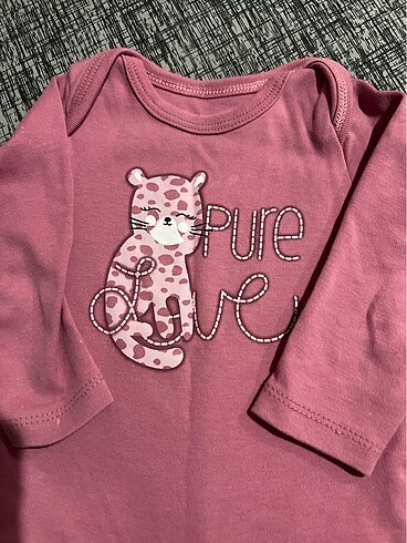 Diğer Kız bebek alt üst Zıbınlı pijama takımı 6-9 aylik