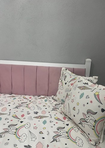 Çocuklar için Baskılı Pastel Nevresim Seti - Görsel 2