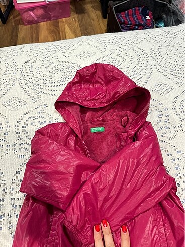 Benetton Benetton polarlı yağmurluk