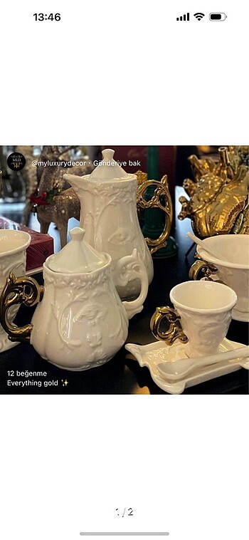 Seletti çaydanlık kupa ve şekerlik