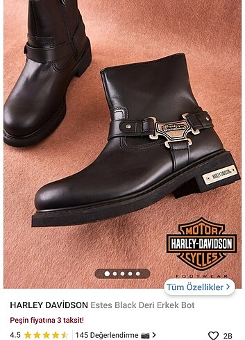 Harley Davidson Erkek Bot 