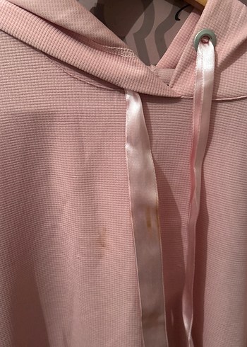 Pudra Renkli, Uzun Kollu, Pilili kadın tunik - Görsel 2