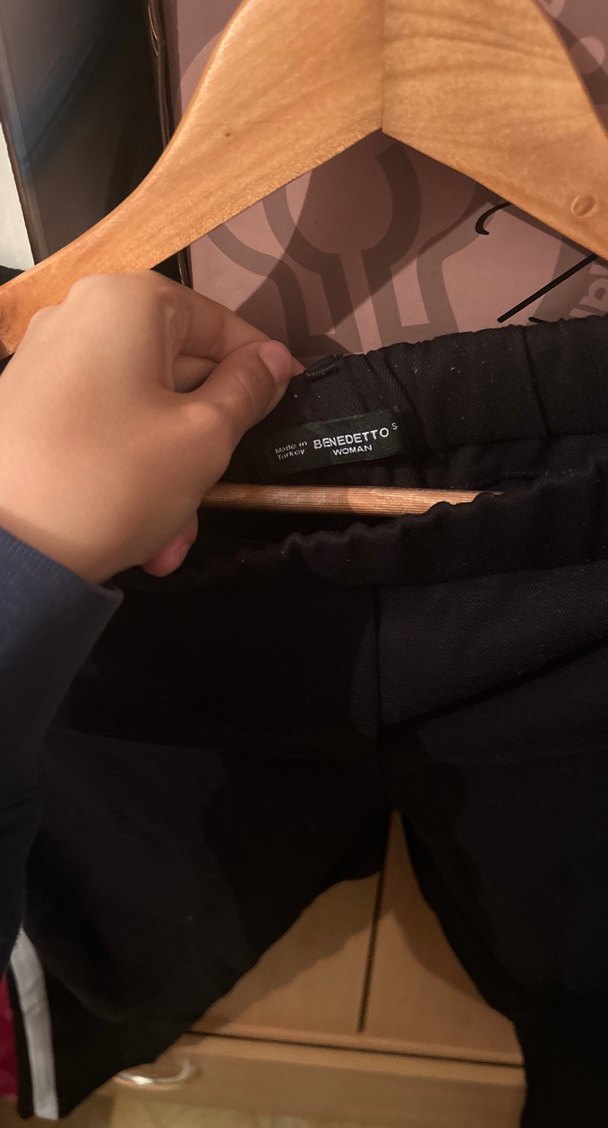 Siyah Kadın Pantolon - Görsel 3