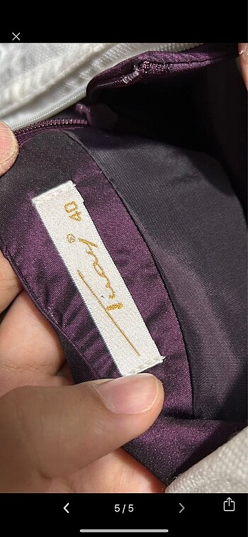 Mor abiye - Görsel 3