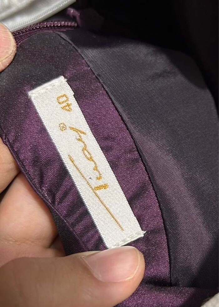 Mor abiye - Görsel 3