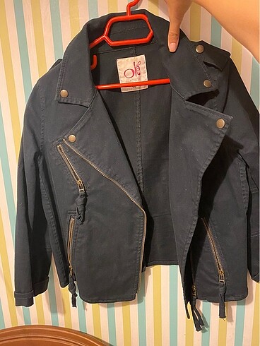 Koton Crop Biker Keten Ceket