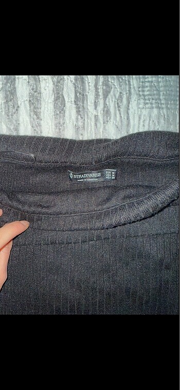 Stradivarius Stradivarius Kayık Yaka Üst