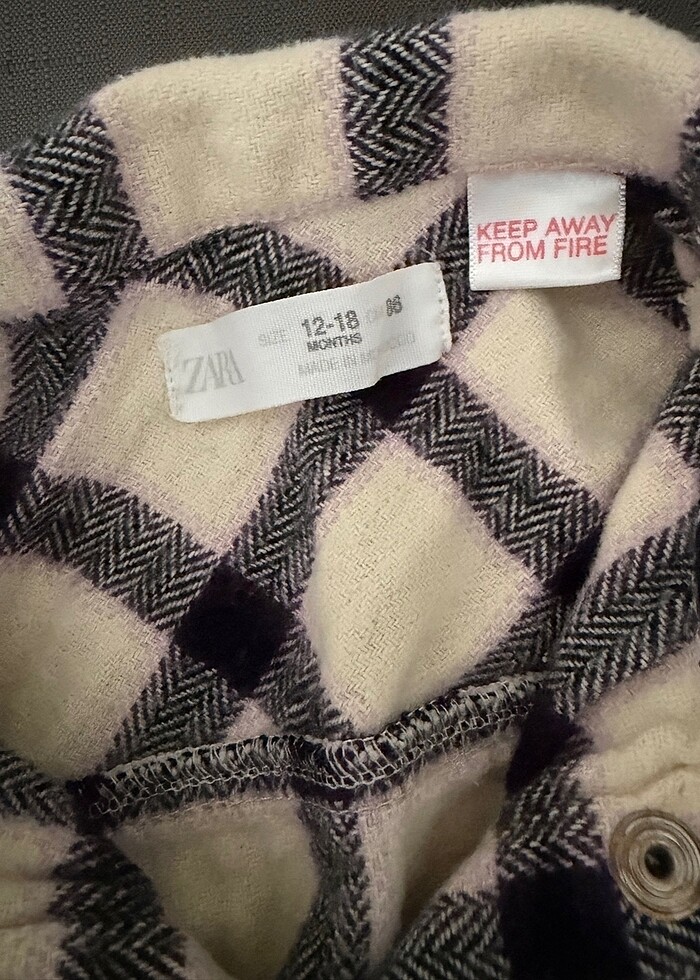 Zara bebek gömlek - Görsel 2