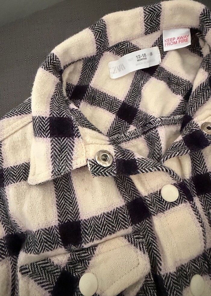 Zara bebek gömlek - Görsel 3